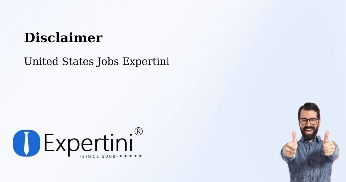Disclaimer – Willowbrook - United States Jobs Expertini